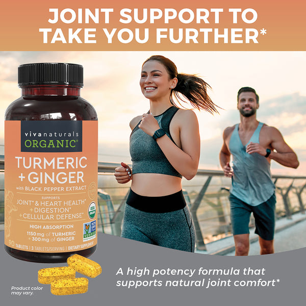 Organic Turmeric + Ginger