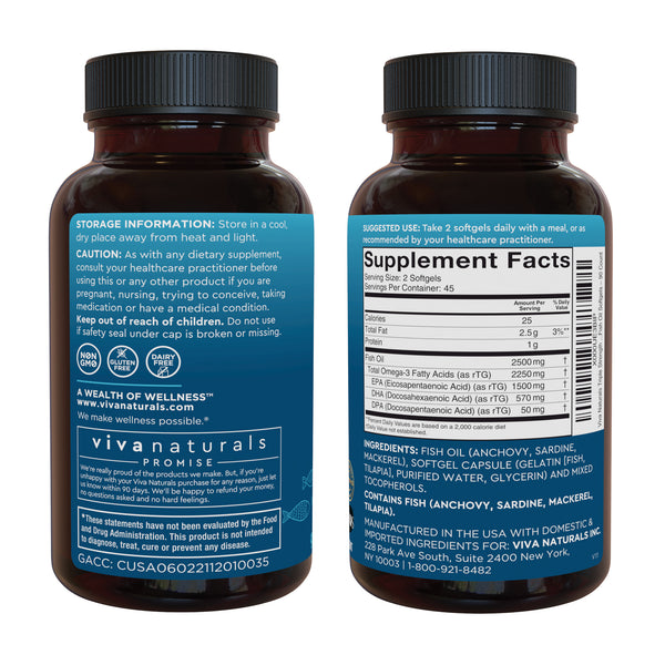 Fish Oil, Triple-Strength Omega-3