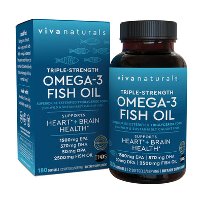 Fish Oil, Triple-Strength Omega-3