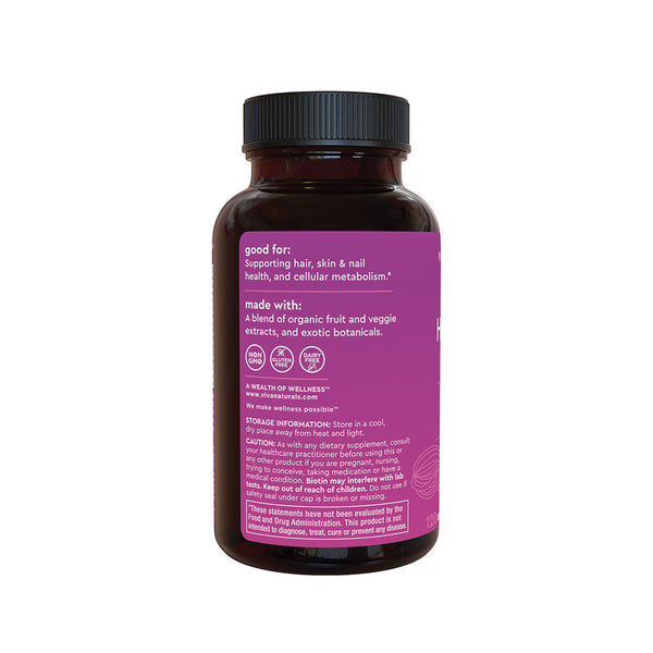 Organic Hair + Skin & Nails*