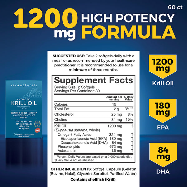 Krill Oil, Professional Grade, Softgels